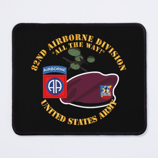 Item preview, Army - 82nd Airborne Div - Beret - Mass Tac - Maroon - 1st Bn 82nd Avn Regt designed and sold by Military Insignia Products.