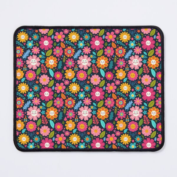 Item preview, Happy flower funky pattern designed and sold by damomonkey.