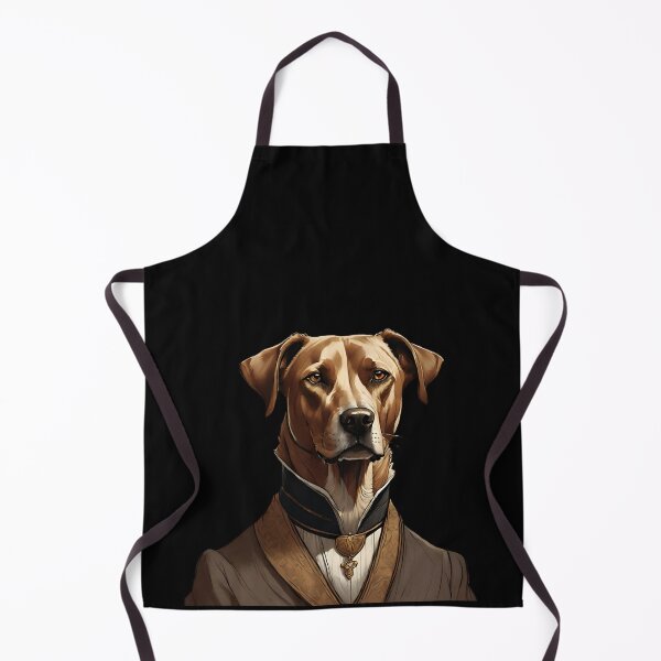 Item preview, Timeless Regal Dog Portrait in Earthy Tones designed and sold by ChicTrendz.