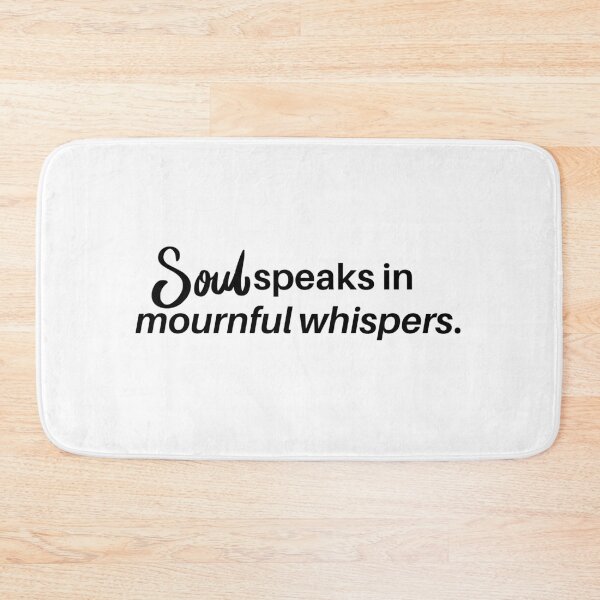 Item preview, Soul speaks in mournful whispers. designed and sold by Bananobanini.