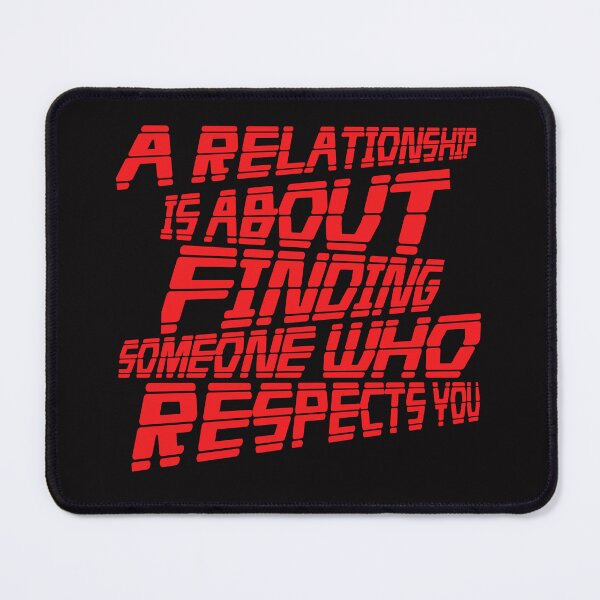 Item preview, A relationship is about finding Someone who respects you designed and sold by Aiyinyangart.