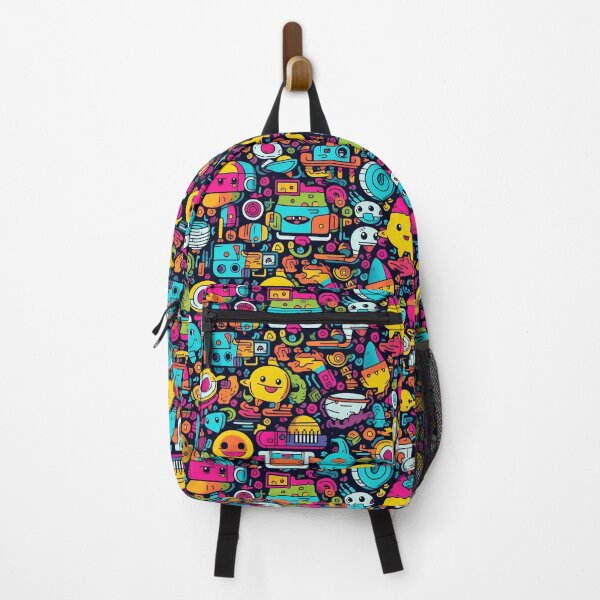 Item preview, Cute Colorful Monsters and Creatures Pattern designed and sold by VirtualArtGuy.