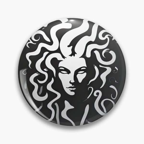 Item preview, Medusa Illustration designed and sold by OccultDreams.