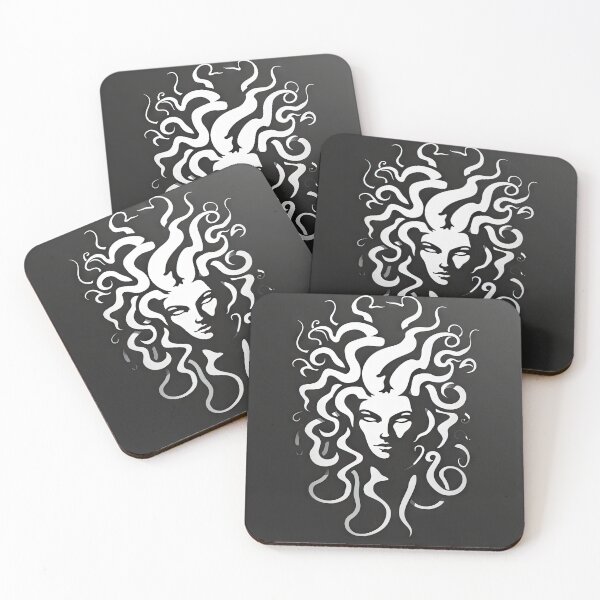 Item preview, Medusa Illustration designed and sold by OccultDreams.