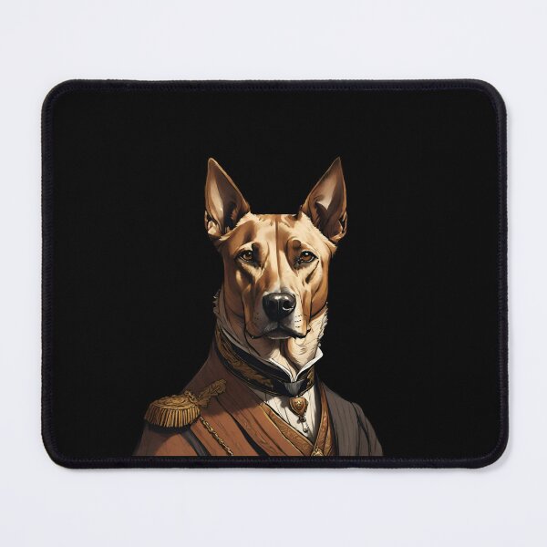 Item preview, Regal Canine Majesty Timeless Dog Portrait in Earthy Tones designed and sold by ChicTrendz.