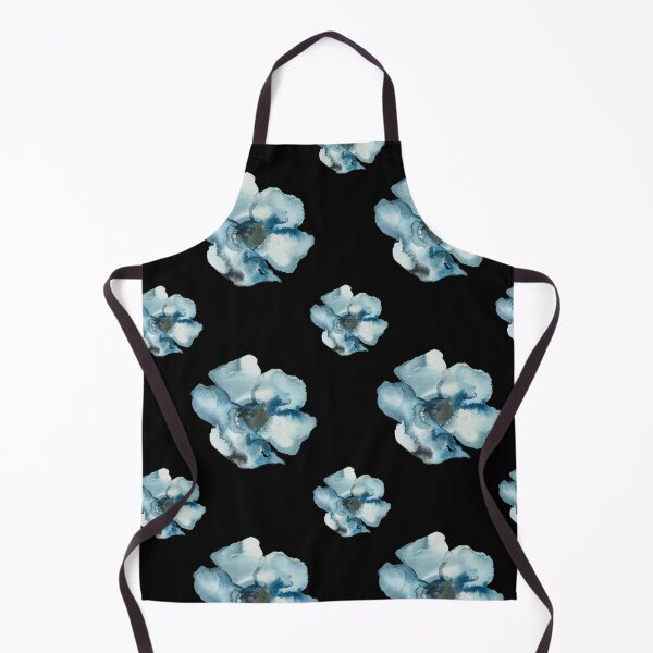 Item preview, Cloe – Moonstone Blue on Black designed and sold by Elizabeth Becker.
