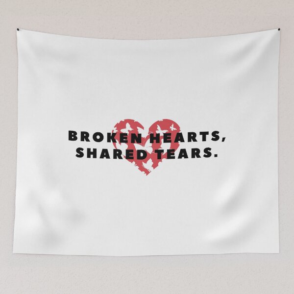 Item preview, Broken Hearts, Shared Tears. designed and sold by Bananobanini.