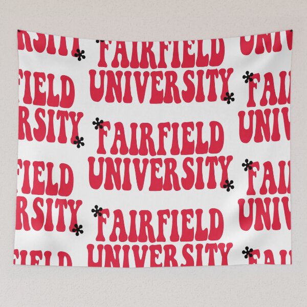 Item preview, Fairfield University Groovy Flowers designed and sold by Rachel's Room.