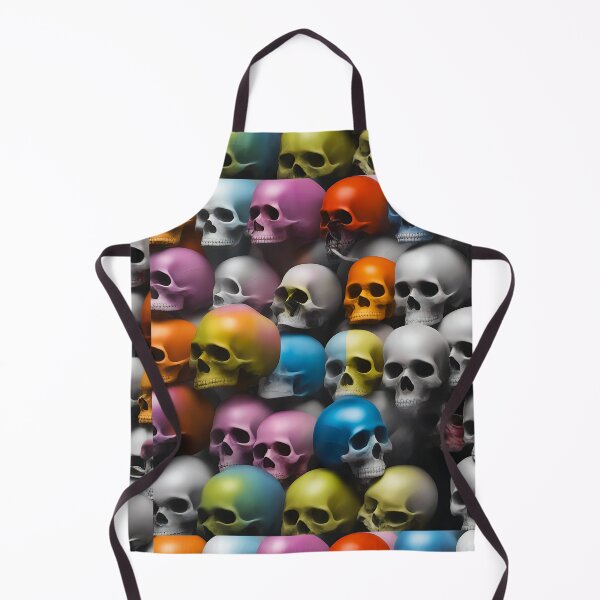 Item preview, Skulls Wallpaper designed and sold by Zenvo.