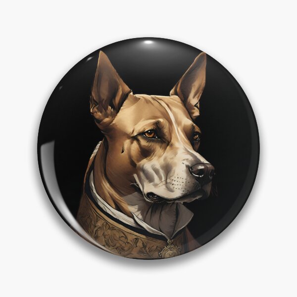 Item preview, Majestic Dog Portrait in Earthy Tones designed and sold by ChicTrendz.