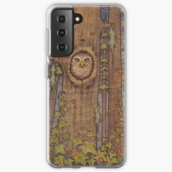 Owl in the Forest Samsung Galaxy Soft Case