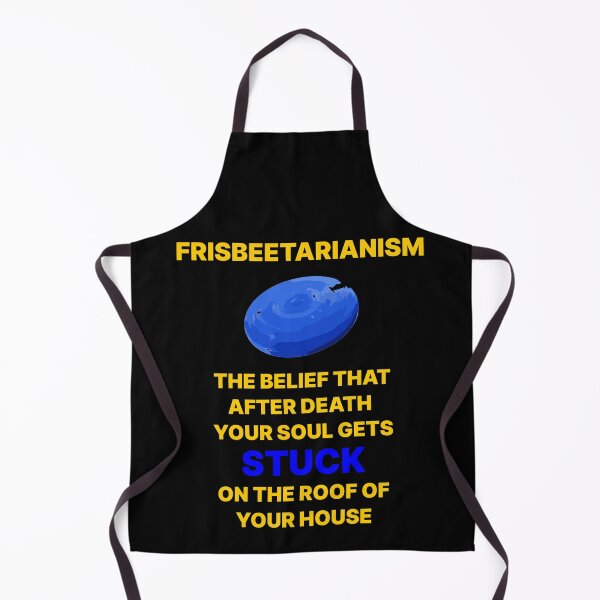 Item preview, FRISBEETARIANISM PHILOSOPHY FUNNY HUMOUR designed and sold by Marni Scofidio Desi9ns.
