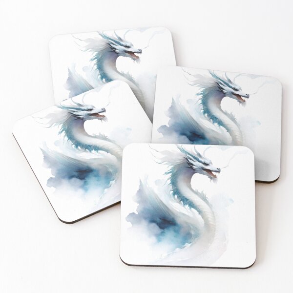 Item preview, White dragon designed and sold by catcraftss.