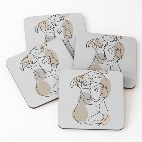 Item preview, Black Pit Bull One Line designed and sold by hemp3x.