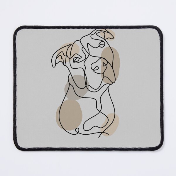 Item preview, Black Pit Bull One Line designed and sold by hemp3x.