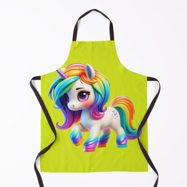 Item preview, Cute happy rainbow unicorn - an expression of magic and joy No. 24 designed and sold by Nathalymx.
