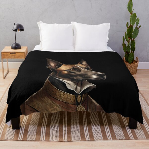 Item preview, Regal Canine Timeless Dog Portrait in Earthy Tones designed and sold by ChicTrendz.