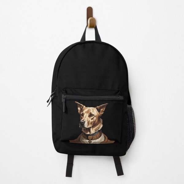 Item preview, Regal Dog Portrait in Earthy Tones designed and sold by ChicTrendz.