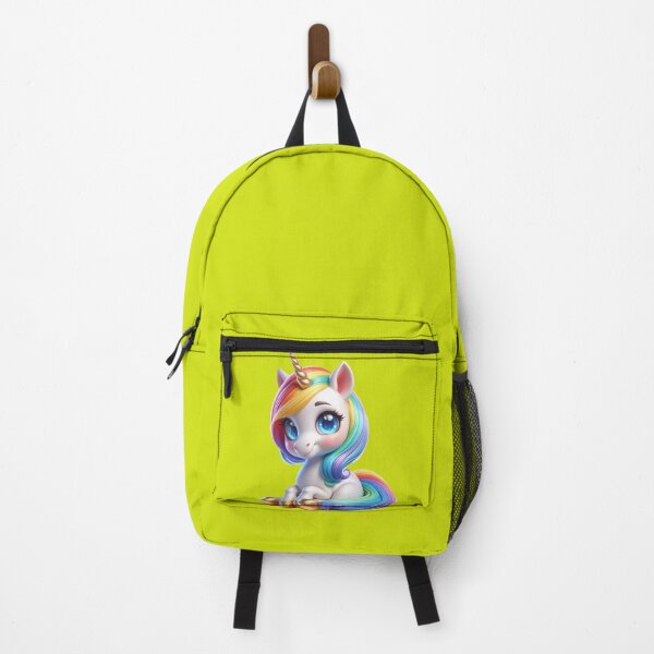 Item preview, Cute happy rainbow unicorn - an expression of magic and joy No.25 designed and sold by Nathalymx.