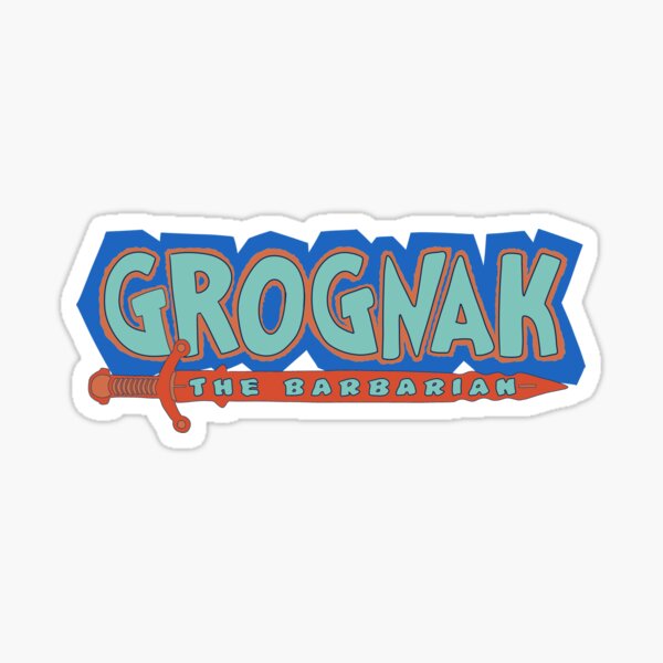 Vista previa del artículo con la obra «Grognak el bárbaro», diseñado y vendido por thebcarts.