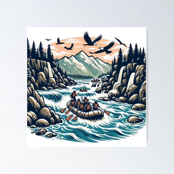 Item preview, Whitewater Harmony designed and sold by XtremePulse.
