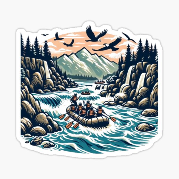 Item preview, Whitewater Harmony designed and sold by XtremePulse.