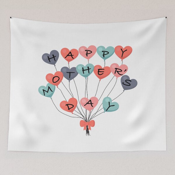 Item preview, Happy mother's Day Balloons Quote Cool Mother Illustration Tumbl  designed and sold by vanessavolk.