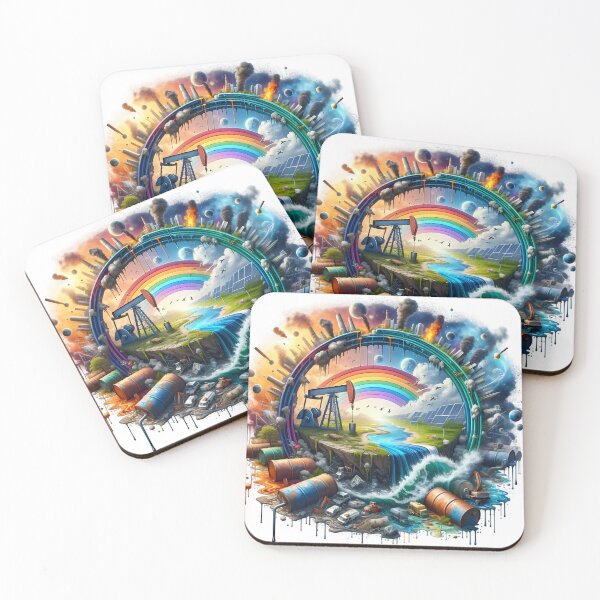 Item preview, Eco Revolution: From Industrial Grunge to Renewable Hope designed and sold by Pixel Dome.