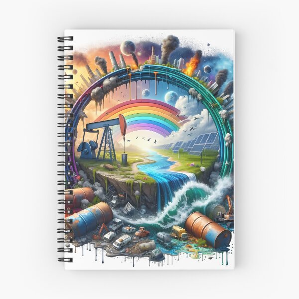 Item preview, Eco Revolution: From Industrial Grunge to Renewable Hope designed and sold by Pixel Dome.