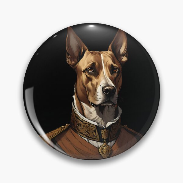 Item preview, Regal Canine Elegant Dog Portrait in Earthy Tones designed and sold by ChicTrendz.