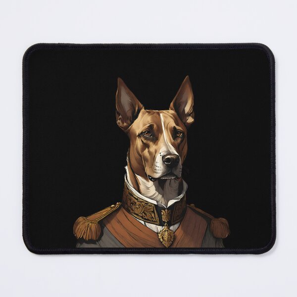 Item preview, Regal Canine Elegant Dog Portrait in Earthy Tones designed and sold by ChicTrendz.