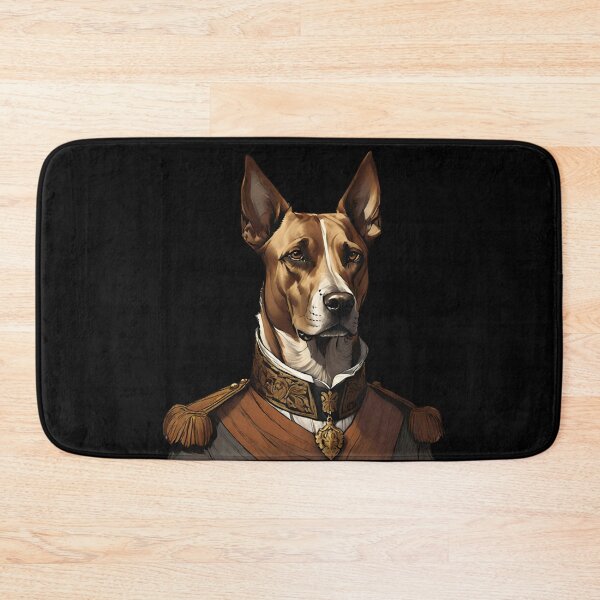 Item preview, Regal Canine Elegant Dog Portrait in Earthy Tones designed and sold by ChicTrendz.