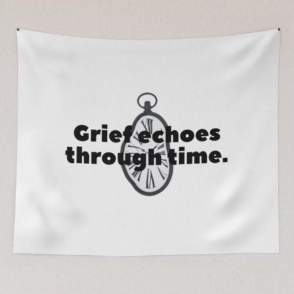 Item preview, Grief echoes through time. designed and sold by Bananobanini.