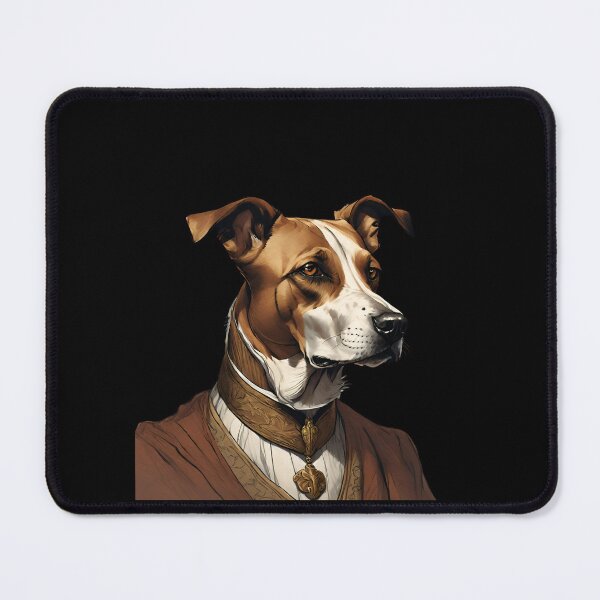 Item preview, Regal Canine Portrait in Earthy Tones designed and sold by ChicTrendz.