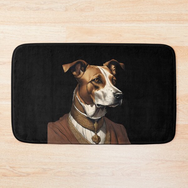 Item preview, Regal Canine Portrait in Earthy Tones designed and sold by ChicTrendz.