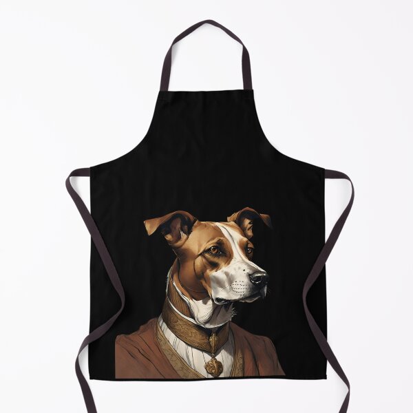 Item preview, Regal Canine Portrait in Earthy Tones designed and sold by ChicTrendz.