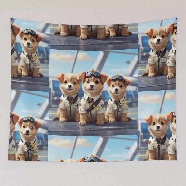 Item preview,  Puppy magic- going to the airport 3 designed and sold by degworld.