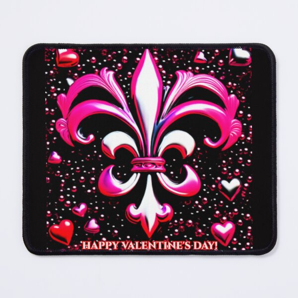 Artikelvorschau, Alles Gute zum Valentinstag Fleur De Lis Design entworfen und verkauft von trailsitravel.