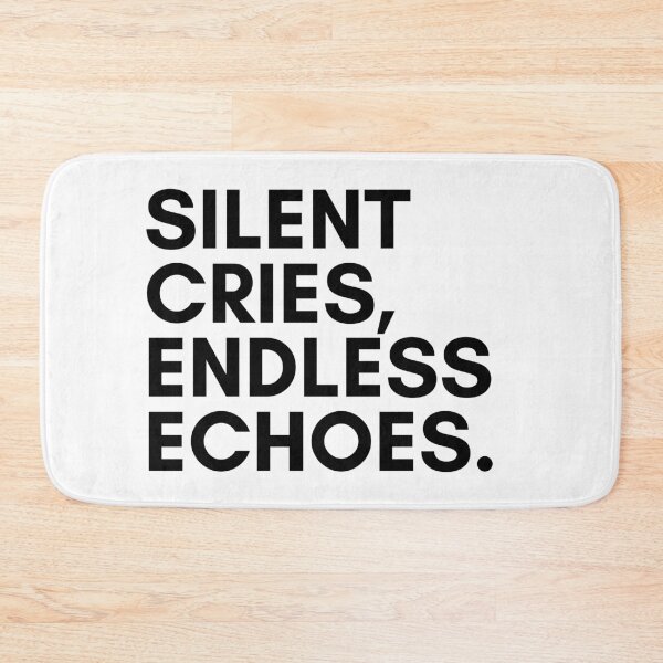 Item preview, Silent cries, endless echoes. designed and sold by Bananobanini.