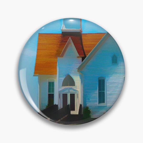 Item preview, Hoopers Island Church designed and sold by Eileen McVey.