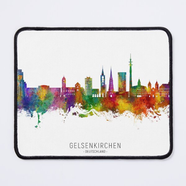 Item preview, Gelsenkirchen Germany Skyline designed and sold by ArtPrints.