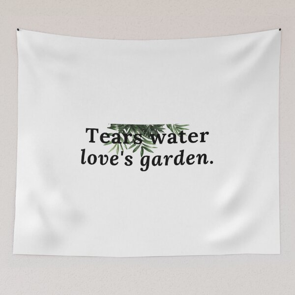 Item preview, Tears water love's garden. designed and sold by Bananobanini.