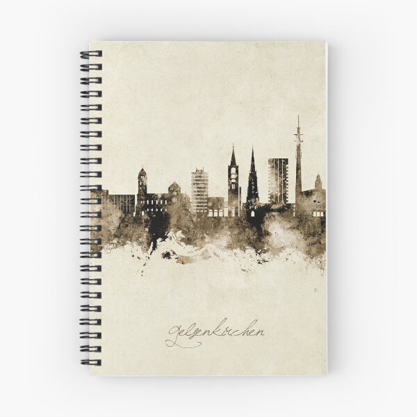 Artikelvorschau, Gelsenkirchen Deutschland Skyline entworfen und verkauft von ArtPrints.