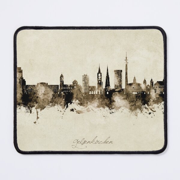 Item preview, Gelsenkirchen Germany Skyline designed and sold by ArtPrints.