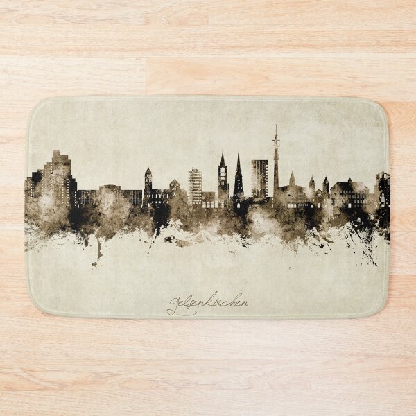 Item preview, Gelsenkirchen Germany Skyline designed and sold by ArtPrints.