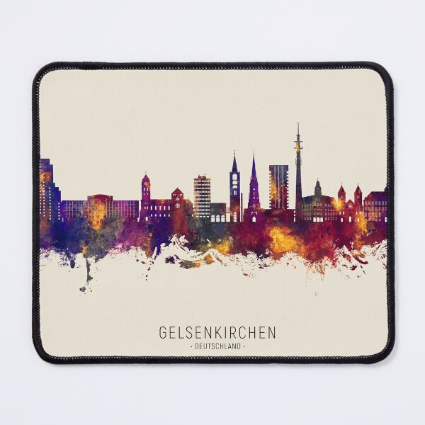 Item preview, Gelsenkirchen Germany Skyline designed and sold by ArtPrints.