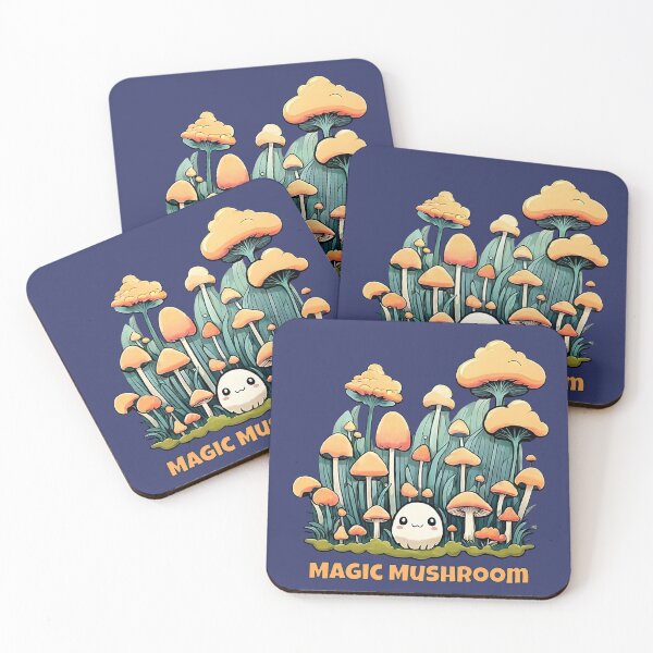 Item preview, Retro Anime Style Magic Mushroom Illustration | Retro Anime Artwork designed and sold by UnhingedBird.