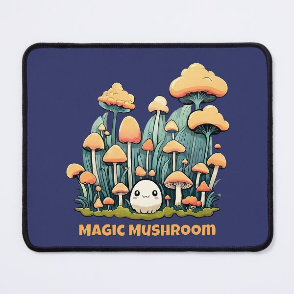 Item preview, Retro Anime Style Magic Mushroom Illustration | Retro Anime Artwork designed and sold by UnhingedBird.
