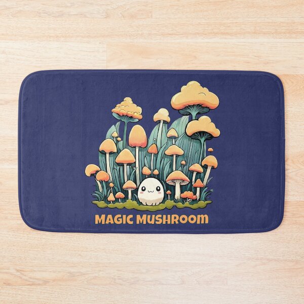 Item preview, Retro Anime Style Magic Mushroom Illustration | Retro Anime Artwork designed and sold by UnhingedBird.