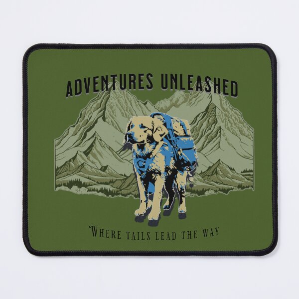 Item preview, Adventures Unleashed Dog Hiking designed and sold by EllamaeRose.